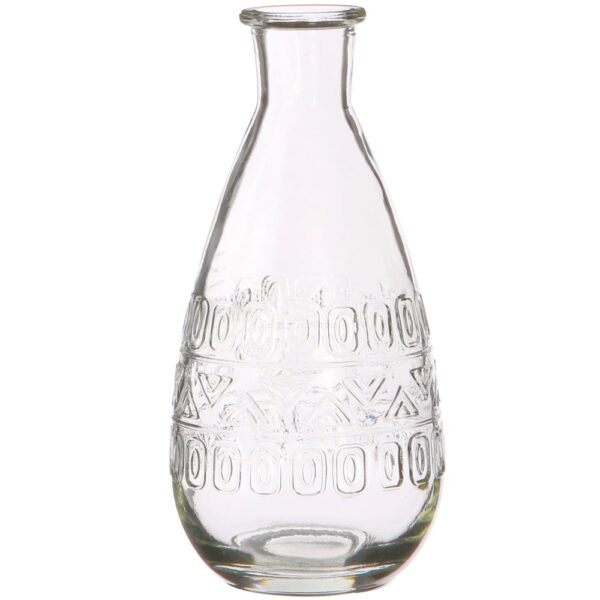 matches21 - Webshop Bauchige Glasvasen Glas Blumenvasen Ethno 1 Stk 7 5x15 8 cm in 4 Farben 123644 1 1 28