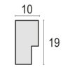 matches21 - Webshop Bilderrahmen Fotorahmen Kunststoff Plastik schwarz einfarbig Hoch Quer 5 Formate 125015 7 1 32