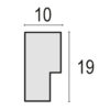 matches21 - Webshop Bilderrahmen Fotorahmen Kunststoff Plastik weiss einfarbig Hoch Quer 5 Formate 125016 7 1 32