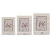 matches21 - Webshop Bilderrahmen vertikal Portraetrahmen mit Herz und Schleife Shabby beige 3 Formate 119271 4 1 16