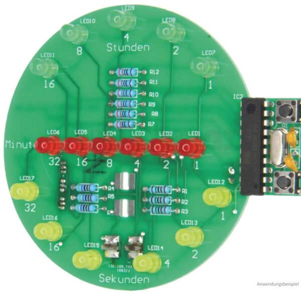 matches21 - Webshop Binaere Uhr mit LEDs und USB Anschluss Loetbausa 6 1 7