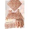 matches21 - Webshop Bistrogardine Gardine Organza Schlaufen Blaetter Herbst Herbstlaub 1 Stk 120x45 cm 124149 1 1 4