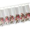 matches21 - Webshop Bistrogardinen Gardinen Organza und Schlaufen mit bunten Rosen Blueten 1 Stk 3 Groessen 124131 2 1 8