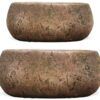 matches21 - Webshop Blumentoepfe Jardiniere Schalen Pflanztoepfe Zement uebertoepfe 1 Stk 2 Groessen 123850 1 26