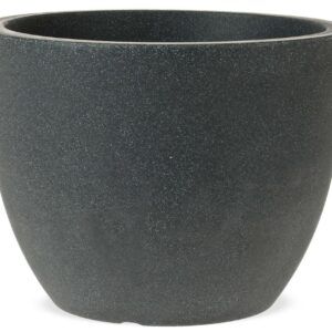 matches21 - Webshop Blumentoepfe rund bauchig Pflanztoepfe Toepfe Kunststoff 1 Stk 30x23 cm 2 Farben 123716 2 1 13