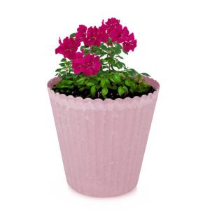 matches21 - Webshop Blumentopf alt rosa outdoor Pflanzgefaess uebertopf 3 Groessen 127554 4 1 14