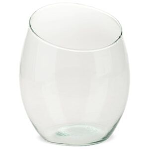 matches21 - Webshop Blumenvasen Vasen Pflanzgefaesse Mundgeblasen Recycling Glas klar 1 Stk 2 Groessen 124224 1 1 24