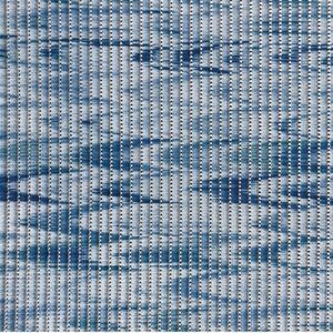 matches21 - Webshop Bodenbelaege NOVA SKY Laeufer Wellen Muster aus Polyester in blau 1 Stk 5 Groessen 123089 1 13