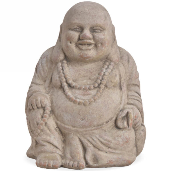 matches21 - Webshop Buddha Dekofigur sitzend Skulptur Ton Tonfigur Gartendeko 1 Stk 2 Groessen 116887 2 1 9