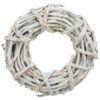 matches21 - Webshop Deko Kranz Tuerkranz Tischkranz aus Rattan weiss Naturmaterial 1 Stk 40x9 cm 118810 2 1 17