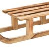 matches21 - Webshop Deko Schlitten Minischlitten Holzschlitten Dekoration Holz braun 1 Stk 3 Groessen 119625 2 1 16