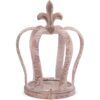 matches21 - Webshop Dekokronen Kronen Metall Gartendeko grau Vintage Shabby 2 Groessen 124452 2 1 12