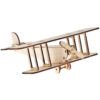 matches21 - Webshop Doppeldecker Flugzeug 3D Steckbausatz f Kinder Bastelset ab 7 Jahren 109829 2 1 3