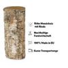 matches21 - Webshop Echtholz Birkenstaemmchen Holzstamm Baumstamm Holz gerader Schnitt in 4 Groessen 114292 55 1 280