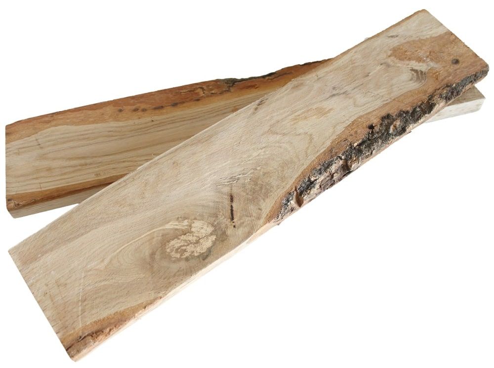 Eichenbretter Rinde Dekobretter Schwartenbretter Holz Deko 1 Stk. – 2 Größen online kaufen