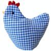 matches21 - Webshop Eierwaermer Huhn Landhaus blau weiss kariert Eiwae 1 3