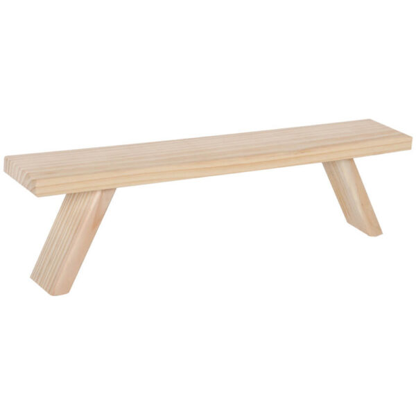 matches21 - Webshop Erhoehung fuer Fensterdeko Holzbank Naturholz 40x11x7 cm Deko 115780 1 1