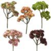 matches21 - Webshop Fetthenne Kunstblume Zweige Kunstpflanzen Dekopflanze 1 Stk 30 cm 5 Farben 120538 1 19