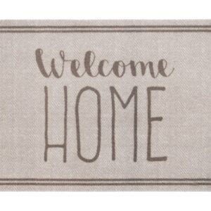 matches21 - Webshop Fussmatte Fussabstreifer DECOR WELCOME HOME in beige gedruckter Rand 50x75 cm 124002 1 21