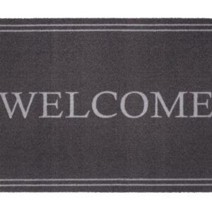 matches21 - Webshop Fussmatte Fussabstreifer DECOR WELCOME mit hellem Rand gedruckter Rand 50x75 cm 124003 1 20