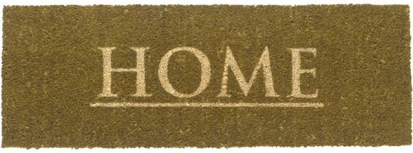 matches21 - Webshop Fussmatte Kokos Indoor Abstreifer Schrift HOME 26x75 cm 1 Stk Erhaeltlich in 4 Farben 119012 2 1 13