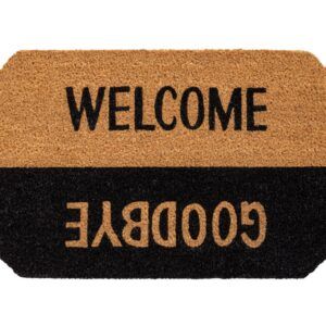 matches21 - Webshop Fussmatte Kokosmatte INDOOR bedruckt Schriftzug WELCOME und GOODBYE 40x70 cm 124038 1 7