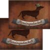 matches21 - Webshop Fussmatten Fussabstreifer DECOR Hereingedackelt Dackel Hund Holz waschbar 2 Groessen 119142 1 13