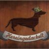 matches21 - Webshop Fussmatten Fussabstreifer DECOR Hereingedackelt Dackel Hund Holz waschbar 2 Groessen 119142 2 1 15