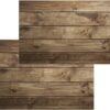 matches21 - Webshop Fussmatten Fussabstreifer DECOR Holz dunkel Holzoptik Holzbretter waschbar 2 Groessen 119143 1 13