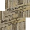 matches21 - Webshop Fussmatten Fussabstreifer DECOR Holzoptik Holz und Bitte klingeln waschbar 2 Groessen 119183 1 13