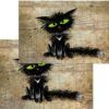 matches21 - Webshop Fussmatten Fussabstreifer DECOR Katze nach Steckdose lustig frech waschbar 2 Groessen 119144 1 13