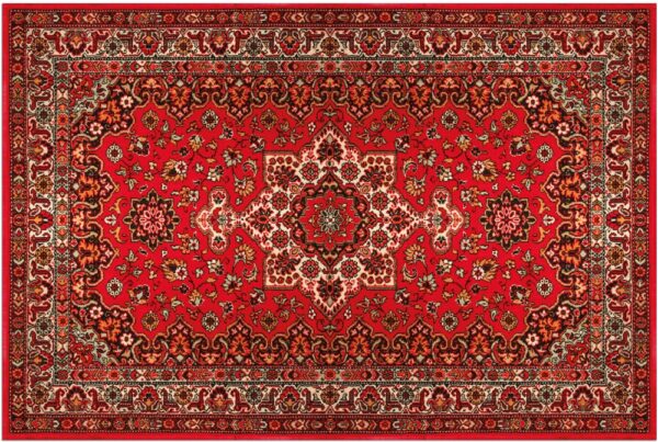 matches21 - Webshop Fussmatten Fussabstreifer DECOR Perser Ornamente rot Orientalisch waschbar 2 Gr 119167 1 1 10