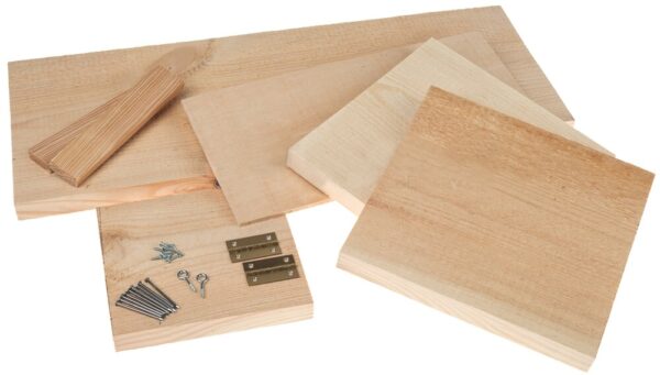 matches21 - Webshop Futterhaus Vogel Futtersilo Holz Bausatz Werkset Bastelset Kinder ab 10 Jahren 114429 1 3