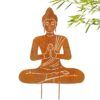 matches21 - Webshop Gartenstecker Buddha Rost 127724 2 1 8