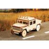 matches21 - Webshop Gelaendewagen Hummer Jeep 3D Steckbausatz Bastelset fuer Kinder ab 8 Jahren 109832 4 1 6