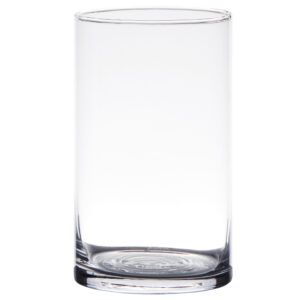 matches21 - Webshop Glas Vasen zylinderfoermig Glasvasen Dekovasen Dekoglaeser klar 1 Stk 2 Groessen 120499 4 1 14