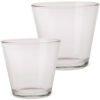 matches21 - Webshop Glastoepfe Glasvasen konische Form Blumenvasen Dekovase Glas klar 1 Stk 2 Groessen 123740 1 22