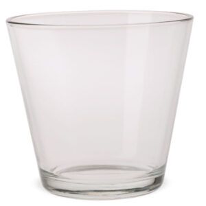 matches21 - Webshop Glastoepfe Glasvasen konische Form Blumenvasen Dekovase Glas klar 1 Stk 2 Groessen 123740 1 1 28