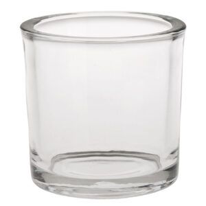 matches21 - Webshop Glastoepfe Pflanzgefaesse Glasvasen rund Vasen dickes Glas klar 1 Stk in 2 Groessen 125026 2 1 7