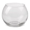 matches21 - Webshop Glasvasen Vasen Blumenvasen Kugelform flacher Boden Glas klar 1 Stk in 3 Groessen 123743 1 1 14