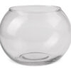 matches21 - Webshop Glasvasen Vasen Blumenvasen Kugelform flacher Boden Glas klar 1 Stk in 3 Groessen 123743 3 1 16