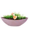 matches21 - Webshop Grosse Pflanzschale Blumenschale oval Jardiniere alt rosa 2 Groessen 127560 2 1 30