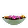 matches21 - Webshop Grosse Pflanzschale Blumenschale oval Jardiniere gruen 2 Groessen 127561 2 1 30