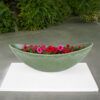 matches21 - Webshop Grosse Pflanzschale Blumenschale oval Jardiniere gruen 2 Groessen 127561 7 1 36