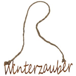 matches21 - Webshop Haengende Fensterdeko Winterzauber Metall Wanddeko in 3 Farben 126581 1 1 12