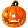 matches21 - Webshop Halloween Kuerbis aus Ton mit laechelndem Gesicht 14x17 cm 122169 1 8