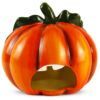 matches21 - Webshop Halloween Ton Kuerbis Windlicht Halloween Laterne 18x17 cm inkl LED Teelicht 111003 4 1 17