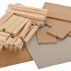 matches21 - Webshop Haus Holzbausatz Holz vorgefertigt Bausatz Bastelset fuer Kinder ab 8 Jahren 123921 1 1 6