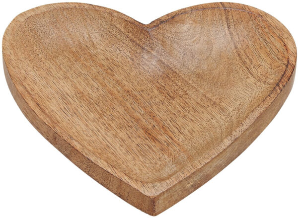 matches21 - Webshop Herz Schale Mango Holz braun nachhaltig vielseitig verwendbar 1 Stk 20x20x2 cm 116443 1 1