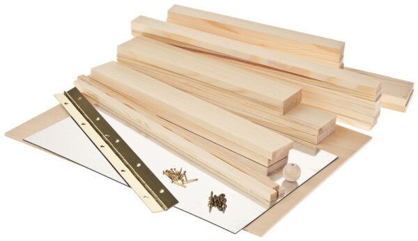 matches21 - Webshop Holz Schluesselschrank Schluesselkasten Kinder Bausatz Werkset Bastelset ab 10 J 113129 2 1 3